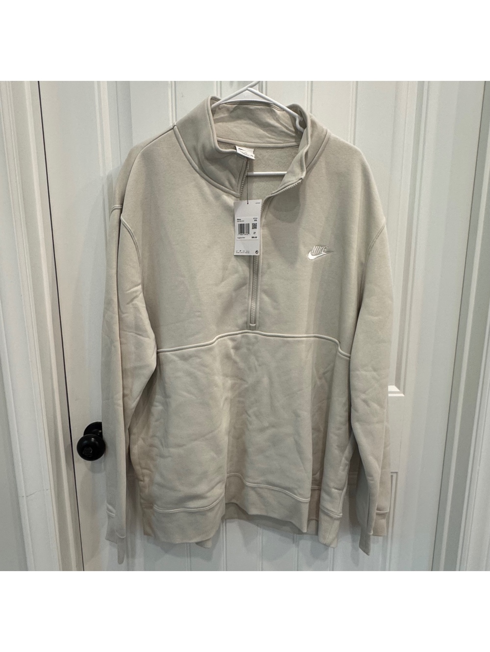 New Nike Men's Half-Zip Pullover Sweatshirt XXL